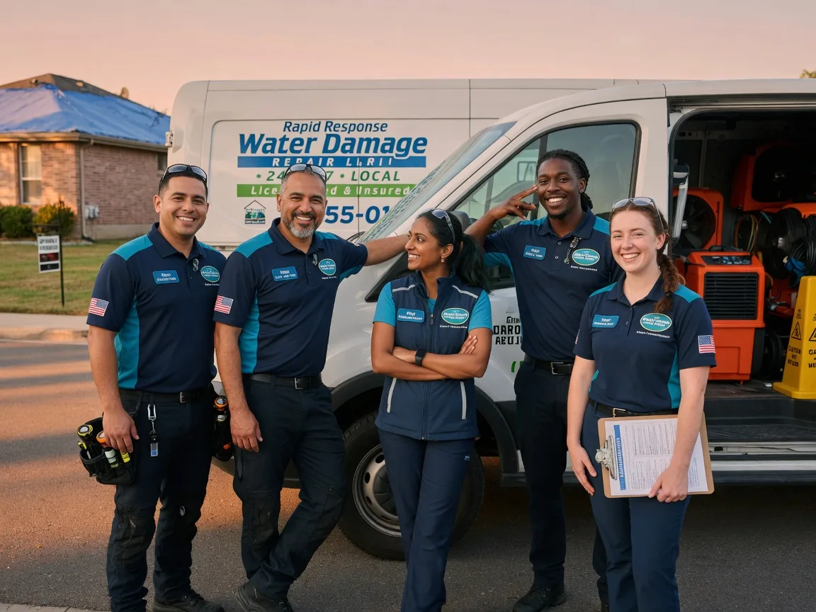 Water Damage Restoration company in Lillian, TX