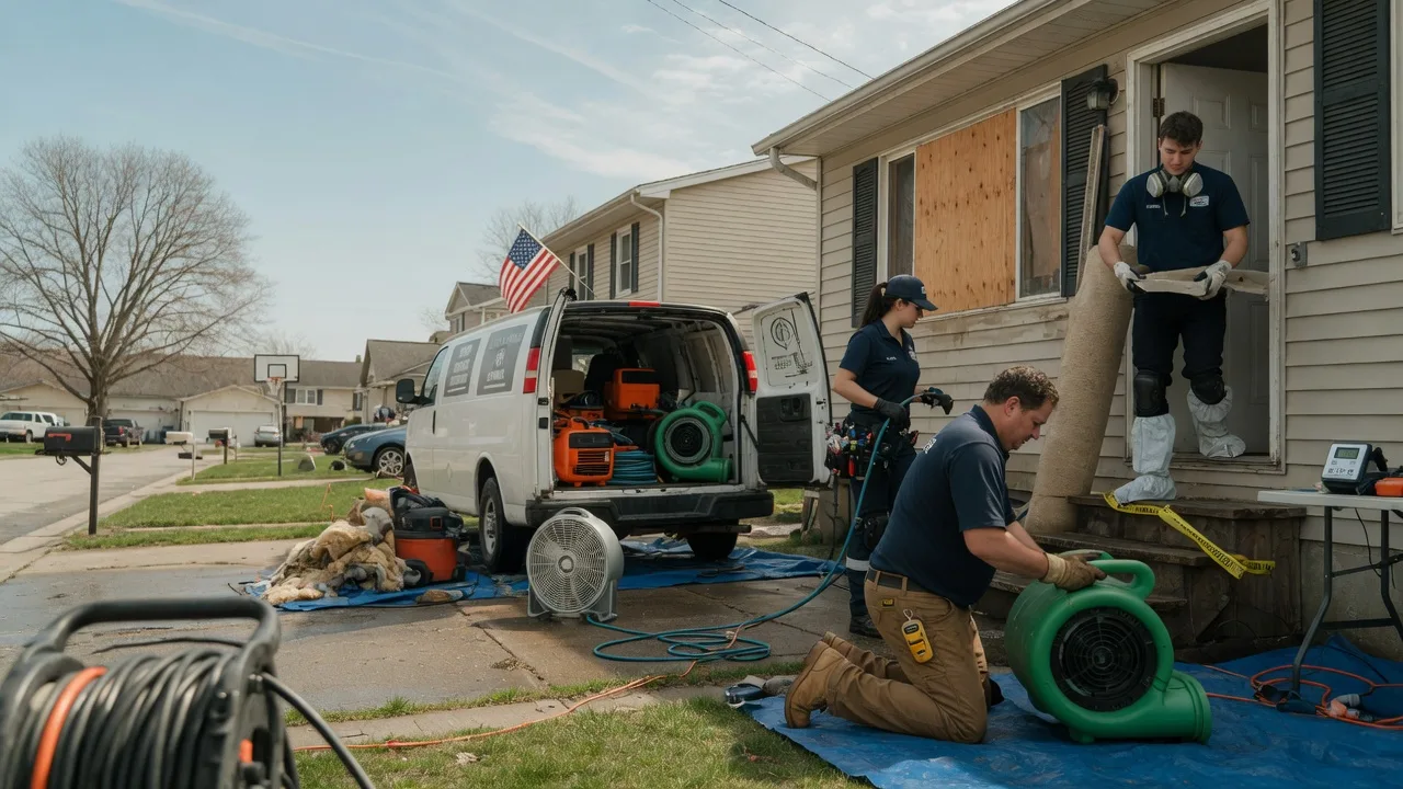 Water Damage Restoration in Lillian, TX near me